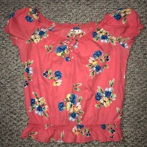 Hollister Flower Shirt